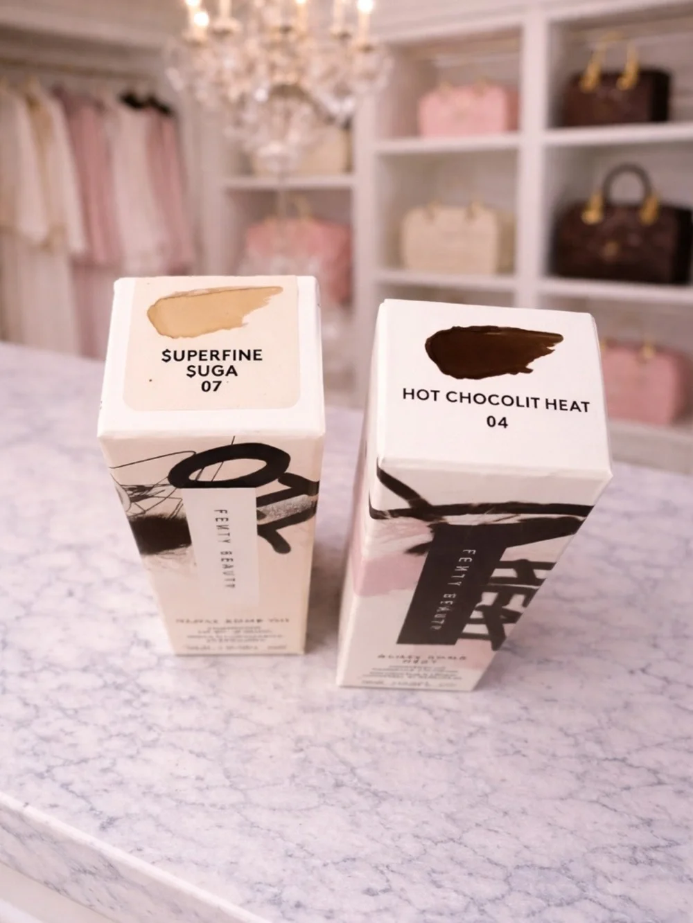 🎀 Curated Fenty Beauty Gloss Bomb Duo – Hot Chocolit Heat 04 + Superfine Suga 07